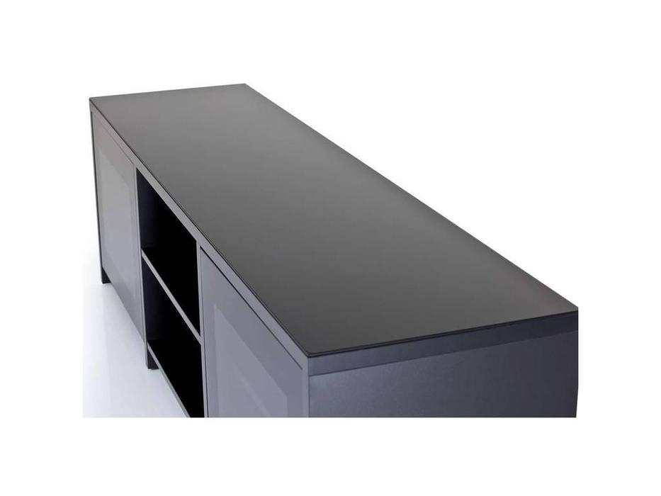 Sonorous: LB 1620: тумба под телевизор  (черное стекло, черный)