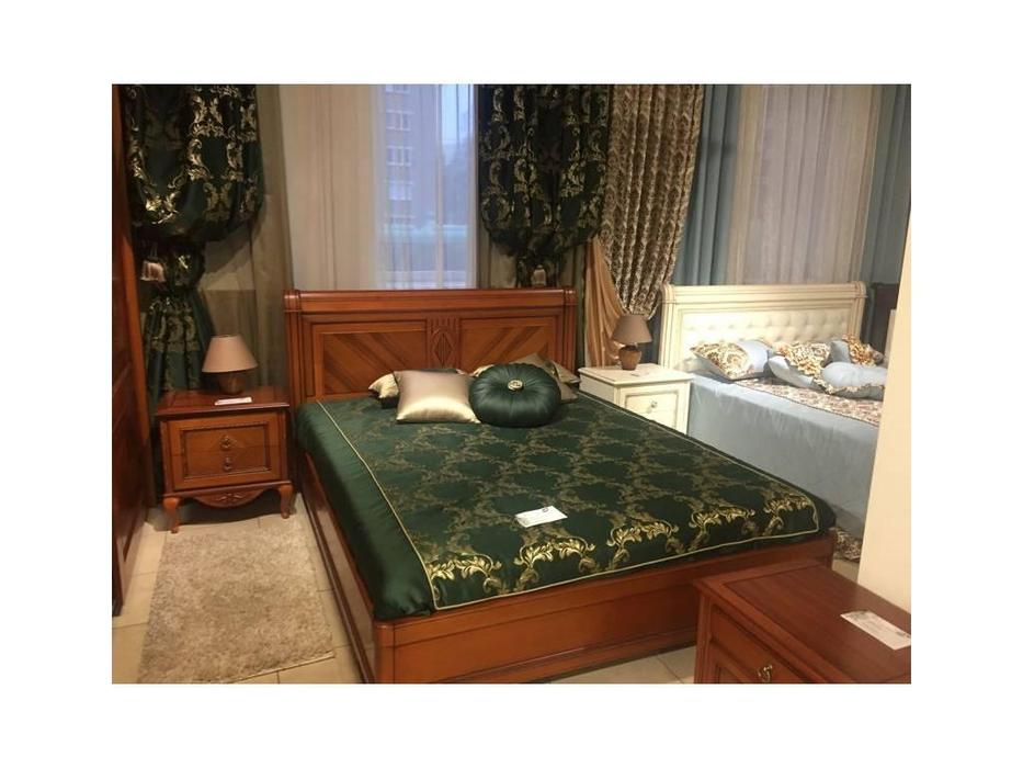 Timber: Палермо: кровать 180х200 без изножья  (янтарь)