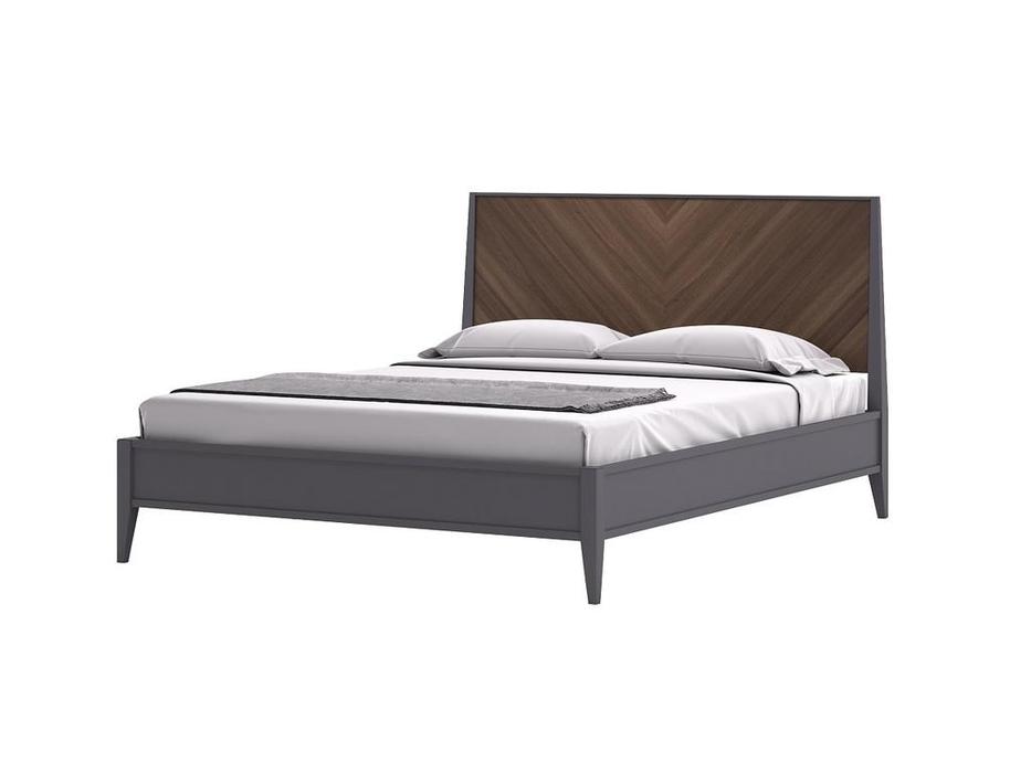 Timber: Альба: кровать 160х200  (американский орех, мокко)