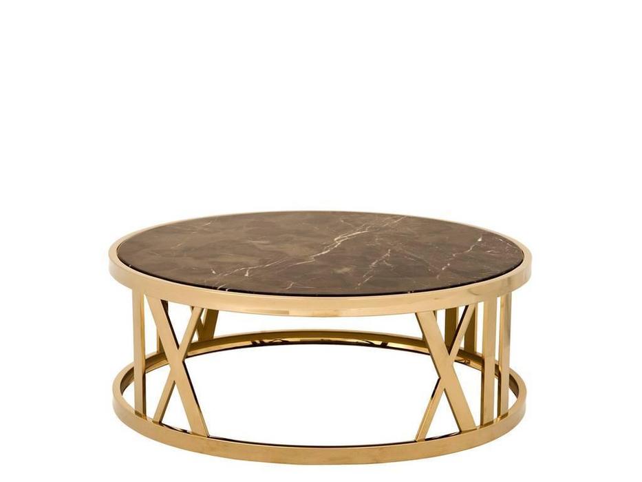 Eichholtz: Baccarat: стол журнальный  (металл, мрамор)