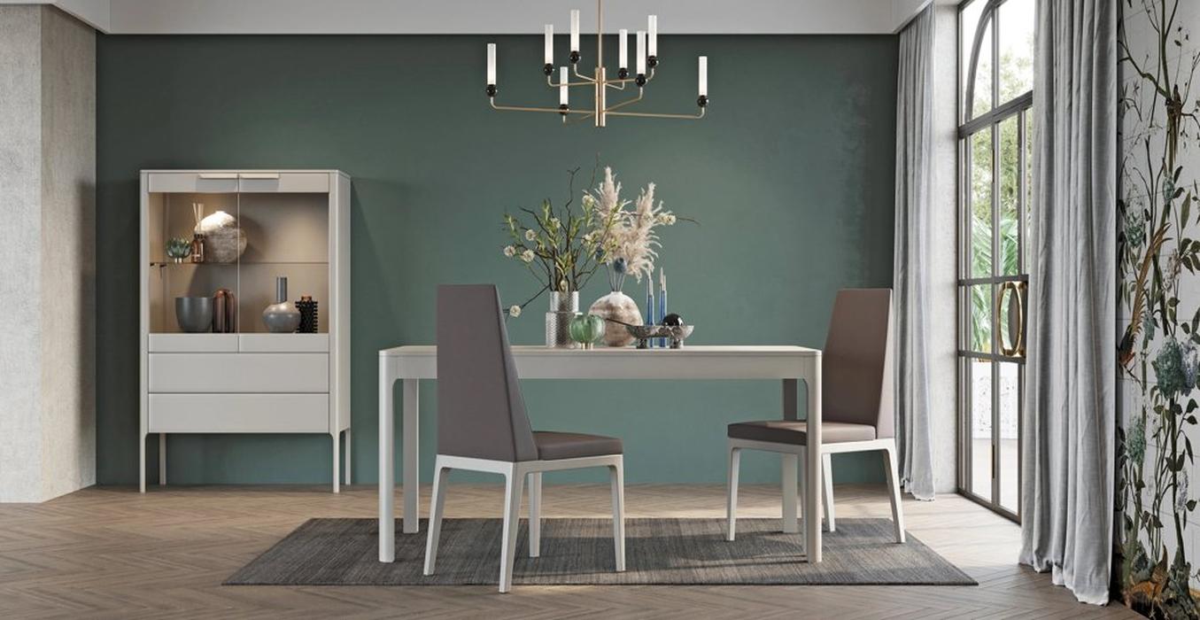 Mod Interiors: Ronda: витрина  с подсветкой (серый)