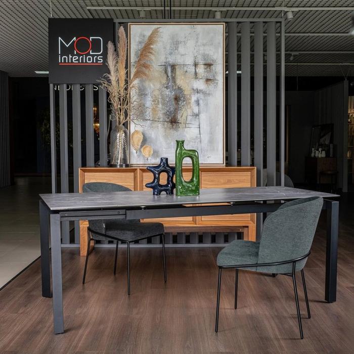 Mod Interiors: Toledo: стол обеденный раскладной  (чёрный)