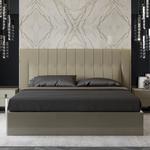 Mod Interiors: Vigo: кровать 180х200 c подъемным механизмом  (бежевый)