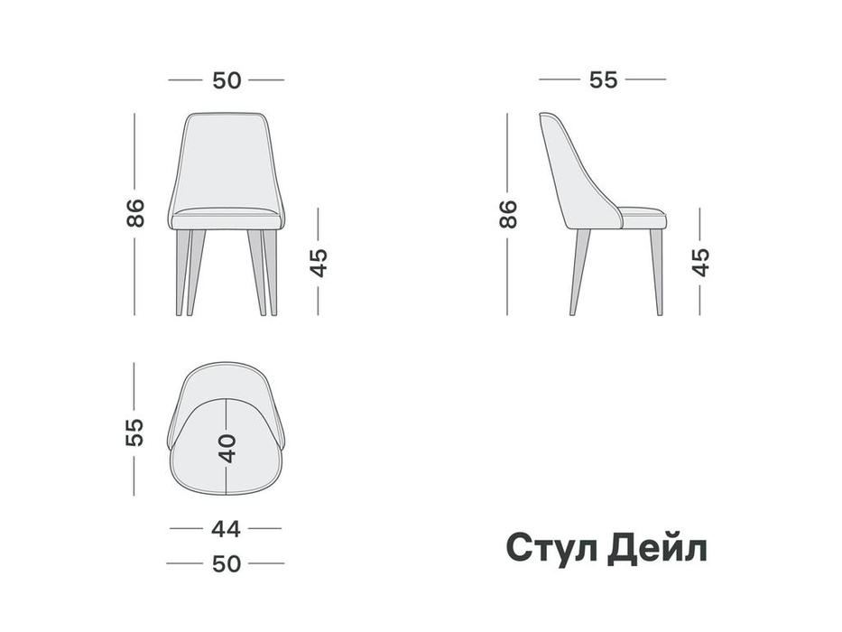 Artsit: Дейл: стул расцветка в ассортименте (коричневый)