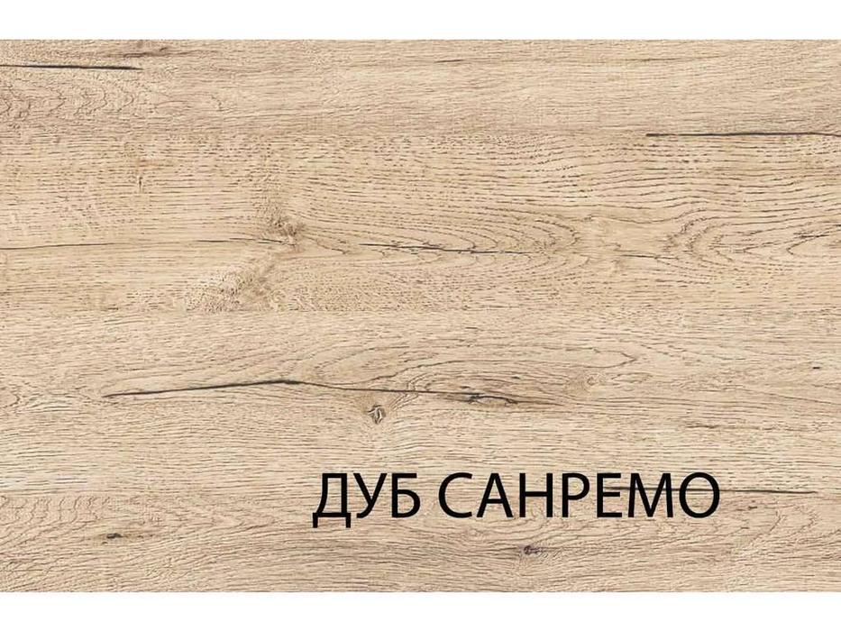 Anrex: Oskar: витрина низкая - модуль  (дуб санремо)