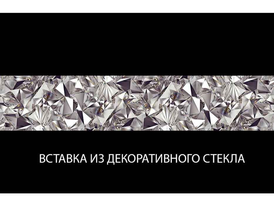 Anrex: Whiteblack: витрина низкая  (белый лак)