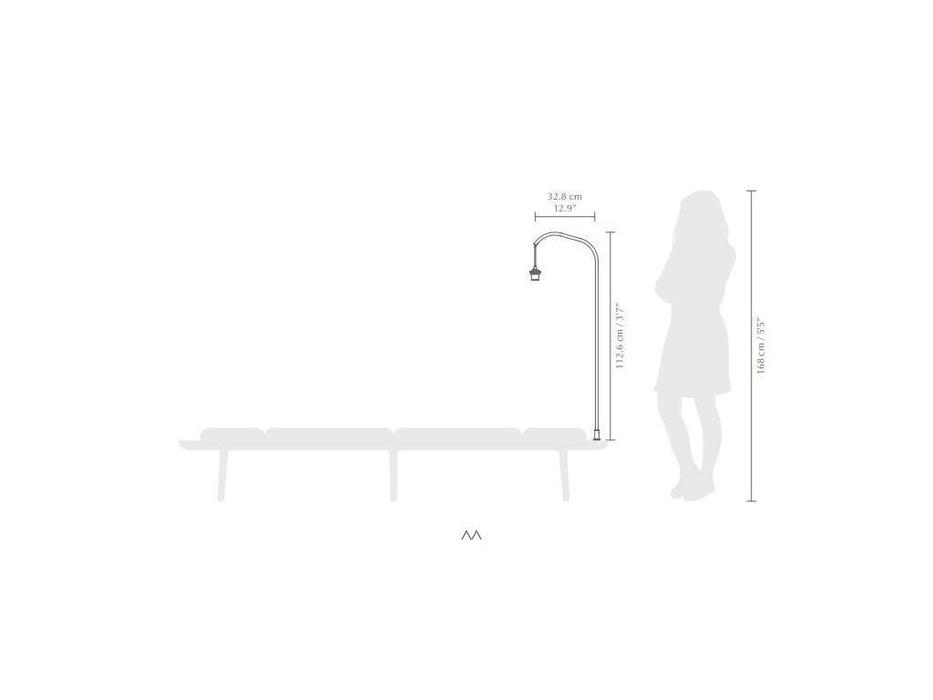 Umage: Lounge Around: штатив  для светильника (белый)