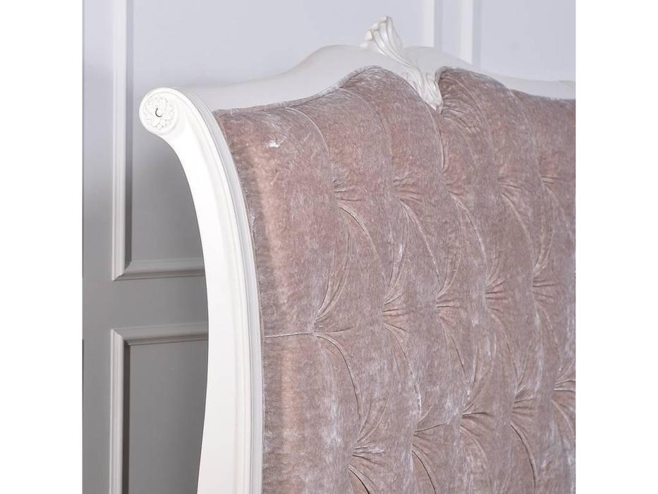 CUF Limited: White Rose: кровать 180х200  В88 (айвори патина)