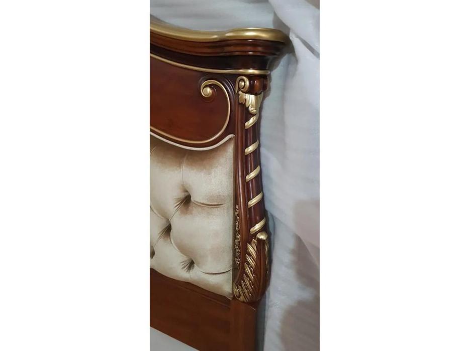 FurnitureCo: Вивальди: кровать двуспальная 180х200 (орех)