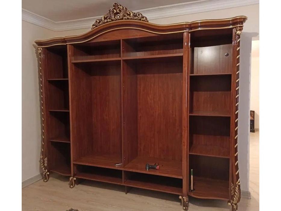 FurnitureCo: Вивальди: шкаф 6 дверный (орех)