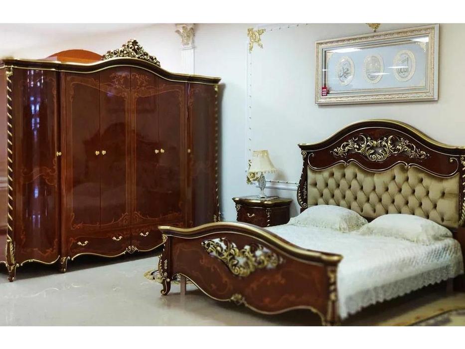 FurnitureCo: Вивальди: шкаф 6 дверный (орех)