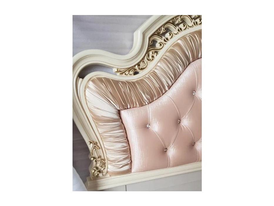 FurnitureCo: Джульетта: кровать детская 120х200  (бежевый)