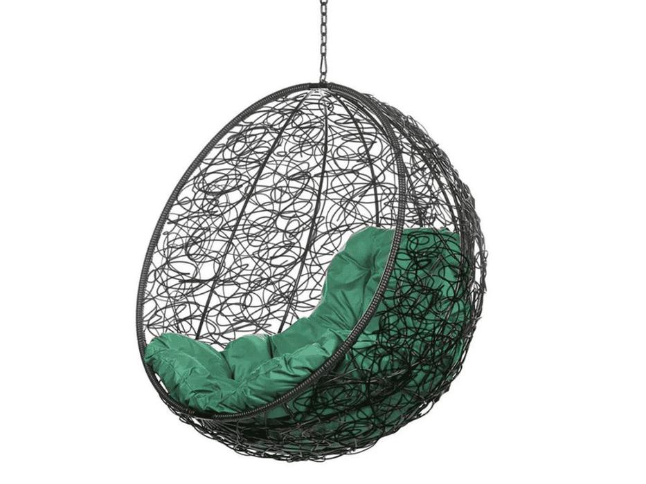 Bradexhome: Релакс: кресло подвесное  без опоры (чёрный)