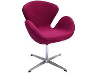 Bradexhome: SWAN STYLE CHAIR: кресло  (винный)