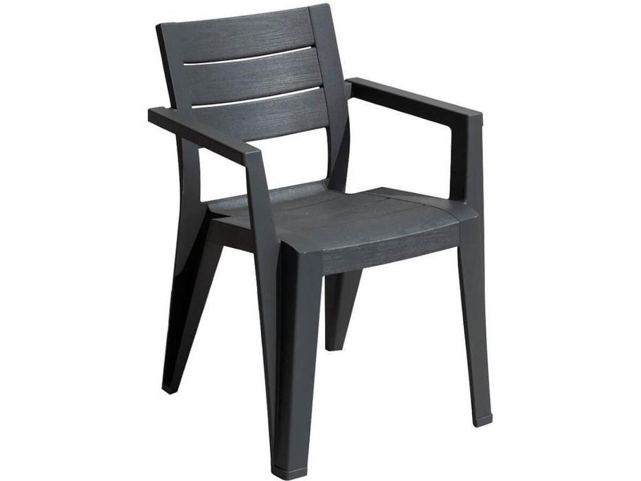 Keter: Julie dining chair: стул садовый  (графит)