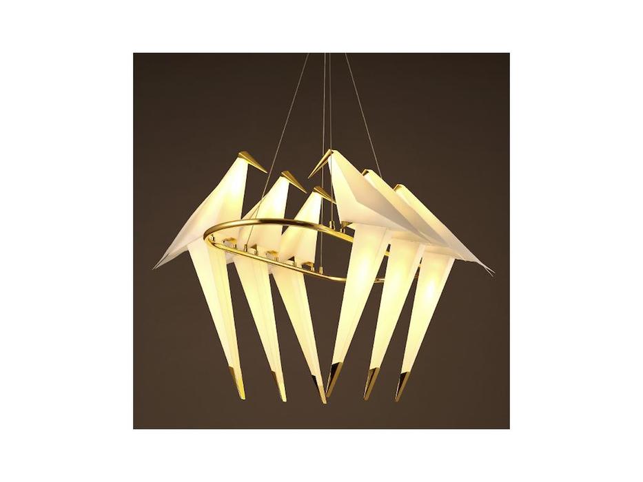 STG: Origami Bird: светильник подвесной  (золото)