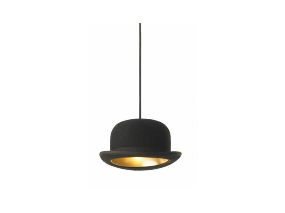 STG: Jeeves Bowler: подвес Hat Pendant  (черный, золото)