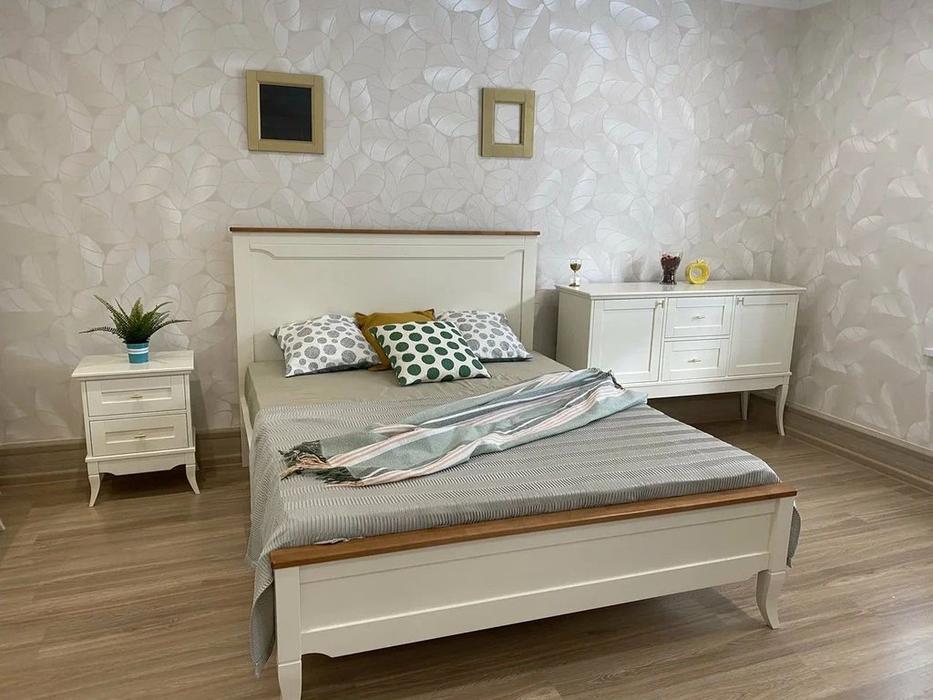 МастМур: Римини: кровать 90х200 (ваниль)