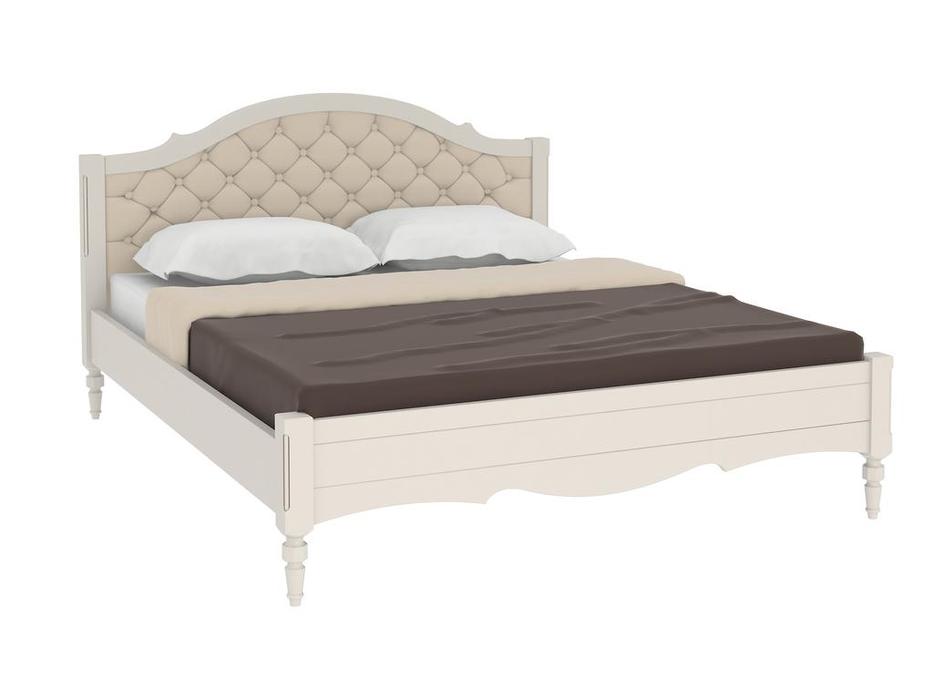МастМур: Амелия: кровать 180х200 с мягким изголовьем (белый)