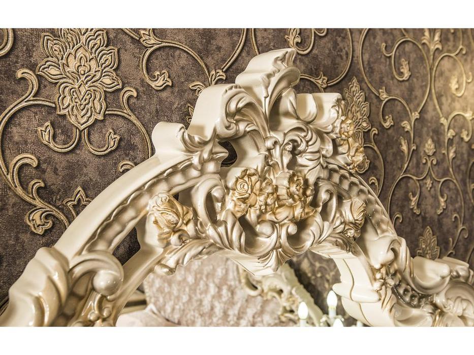 Эд Эль: Анжелика: кровать 180х200 (платина, слоновая кость)