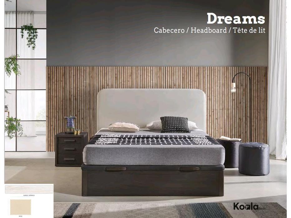 Finamar: Koala: кровать 160х200  с подъемным механизмом (nordico)