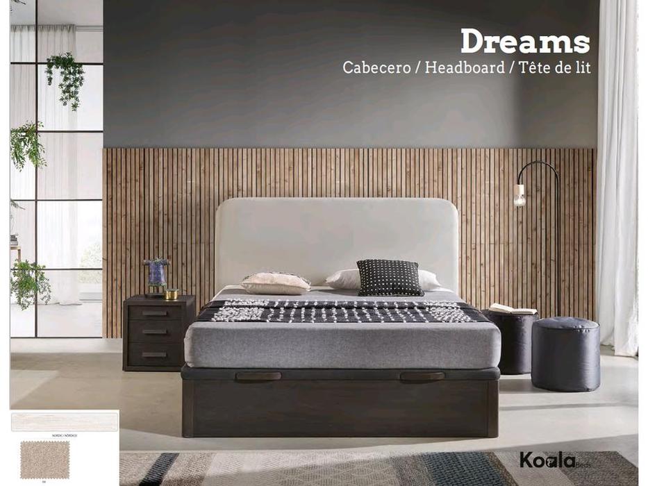 Finamar: Koala: кровать 160х200  с подъемным механизмом (nordico)
