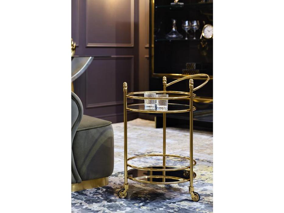 Garda Decor: GD: стол сервировочный  (золото)