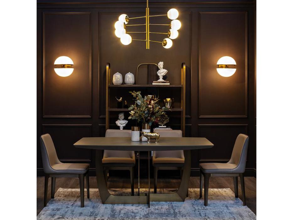 Carda Decor: Spase: стол обеденный  (латунь)