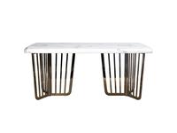 Стол обеденный Garda Decor PEARL WHITE
