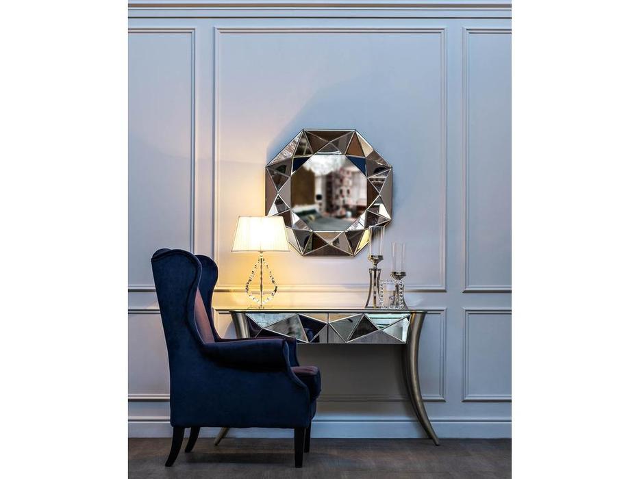 Garda Decor: CD: консоль зеркальная  (серебро)