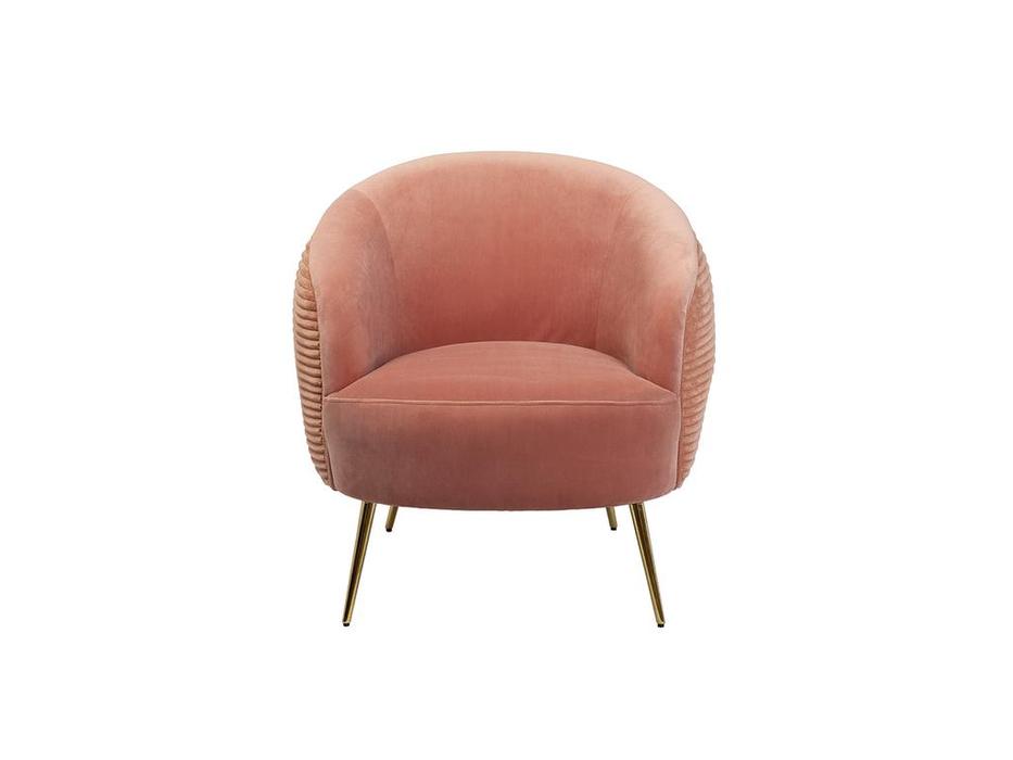 Garda Decor: GD: кресло велюровое  (коралловый)