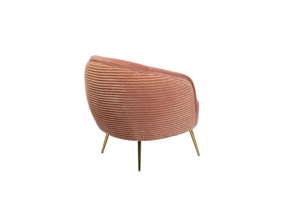 Garda Decor: GD: кресло велюровое  (коралловый)