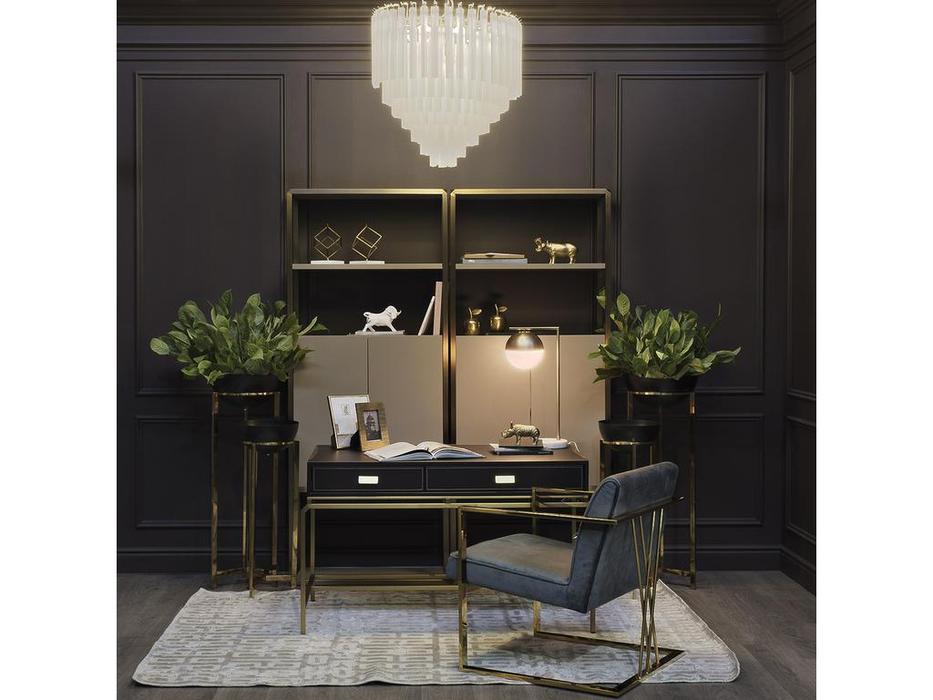 Garda Decor: Space: стеллаж  с дверцами (серый)