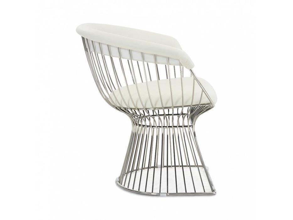 STG: Platner Lounge H82: кресло  (черный, хром)