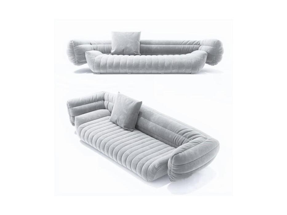 STG: Tactile: диван  с подушками (серый)