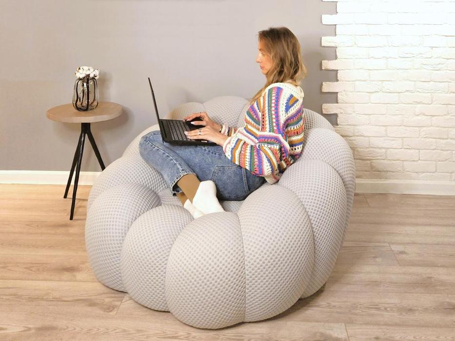 STG: Bubble by Roche Bobois: кресло  (светло серый)