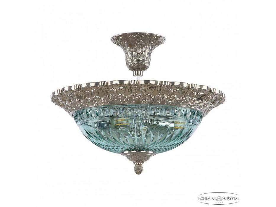 Bohemia Ivele Crystal: 7091P/39/FL Ni Birusa/M-1G: люстра хрустальная (бирюзовый)