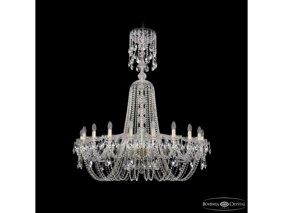 Bohemia Ivele Crystal: 1402/20/400/XL-140 G: люстра хрустальная (прозрачный)