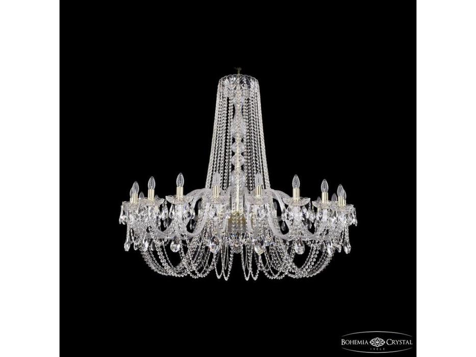Bohemia Ivele Crystal: 1402/20/460/h-115 G: люстра хрустальная (прозрачный)