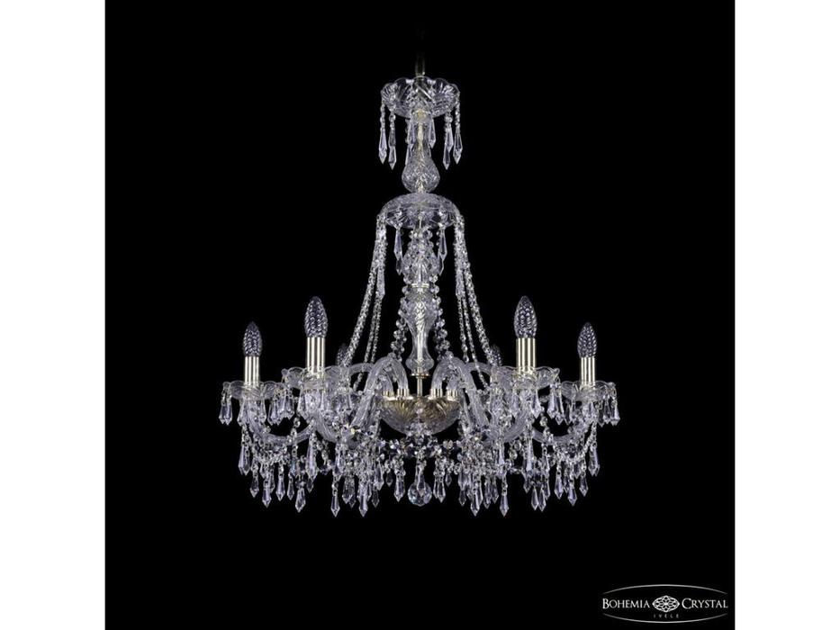 Bohemia Ivele Crystal: 1403/6/240/XL-75 G: люстра хрустальная (прозрачный)