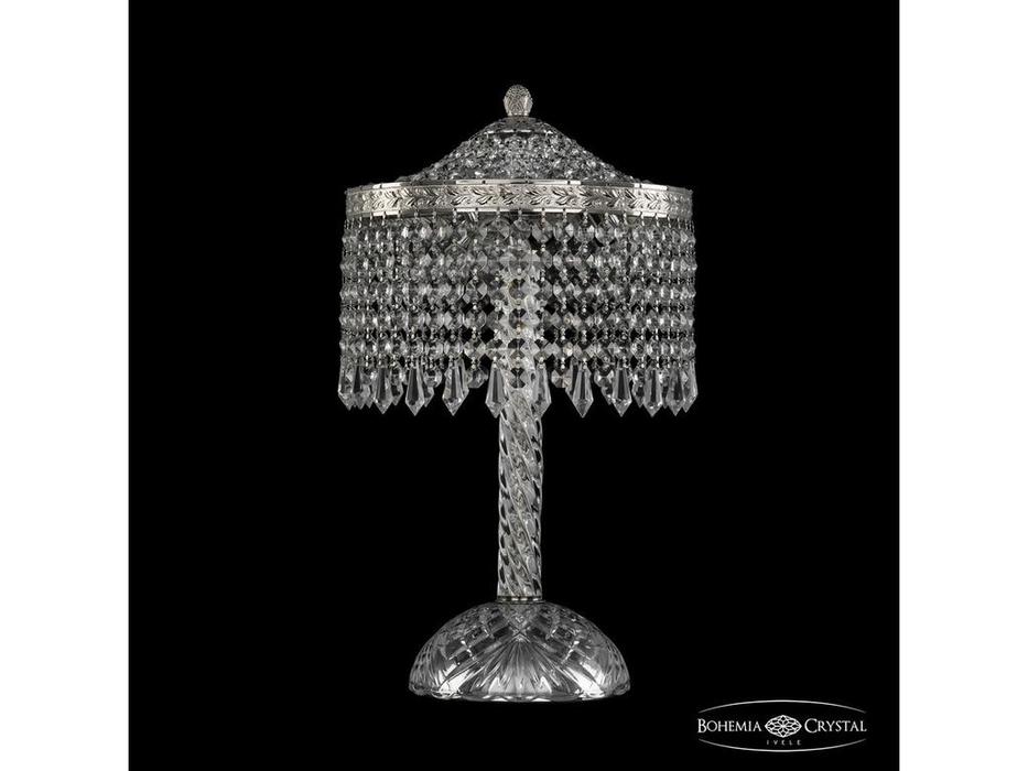 Bohemia Ivele Crystal: 19201L4/25IV Ni Drops: лампа настольная (прозрачный)