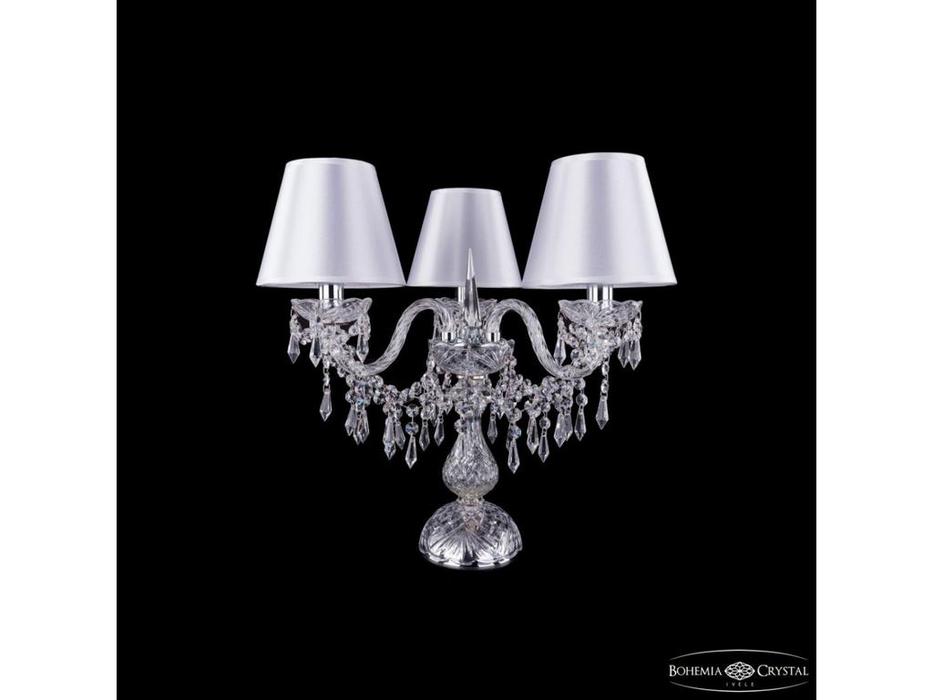 Bohemia Ivele Crystal: 1403L/3/141-39 Ni SH21-160: лампа настольная (светлый)