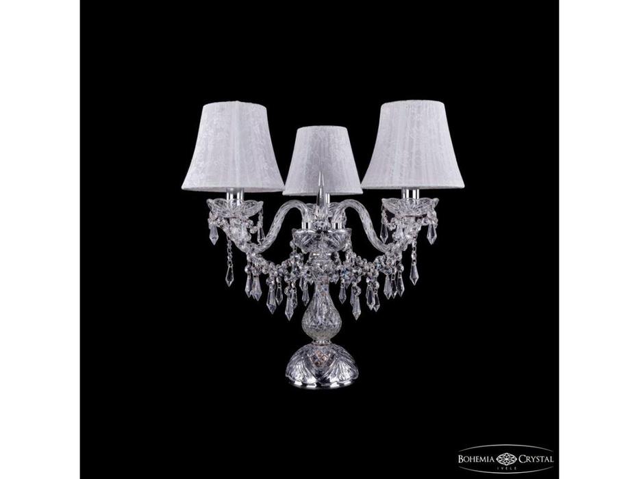 Bohemia Ivele Crystal: 1403L/3/141-39 Ni SH41-160: лампа настольная (светлый)