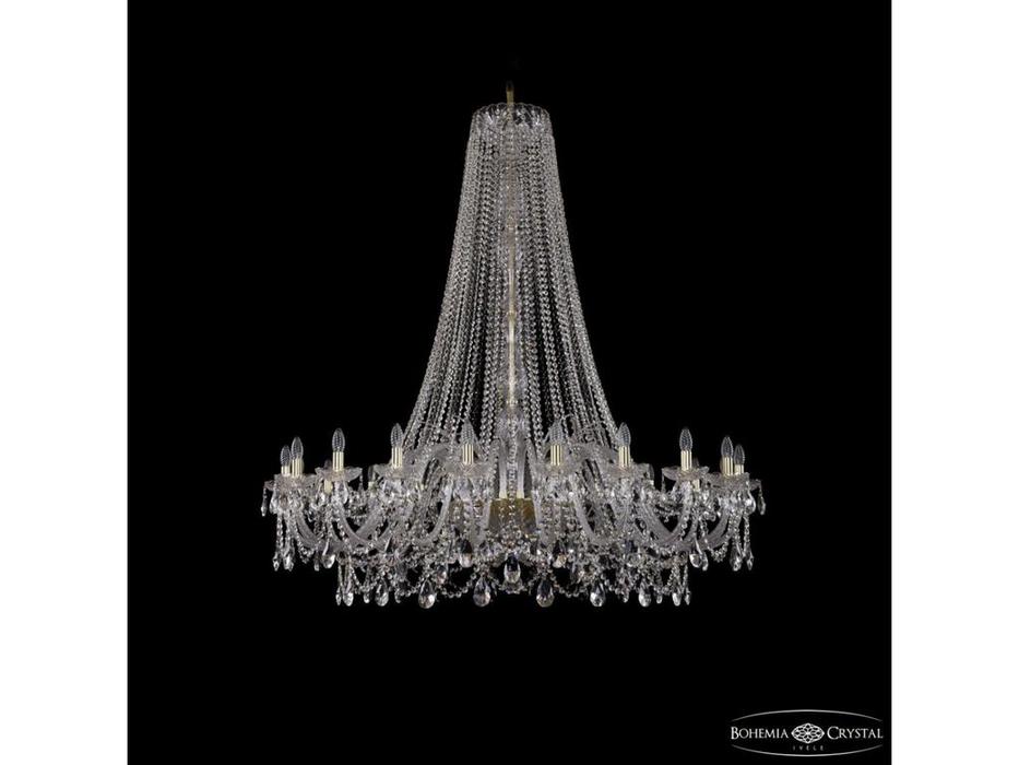 Bohemia Ivele Crystal: 1411/20/530/h-157 G: люстра хрустальная (прозрачный)