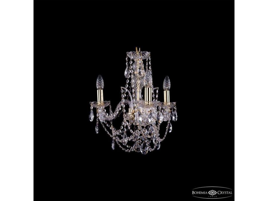 Bohemia Ivele Crystal: 1411/3/141 G: люстра хрустальная (прозрачный)