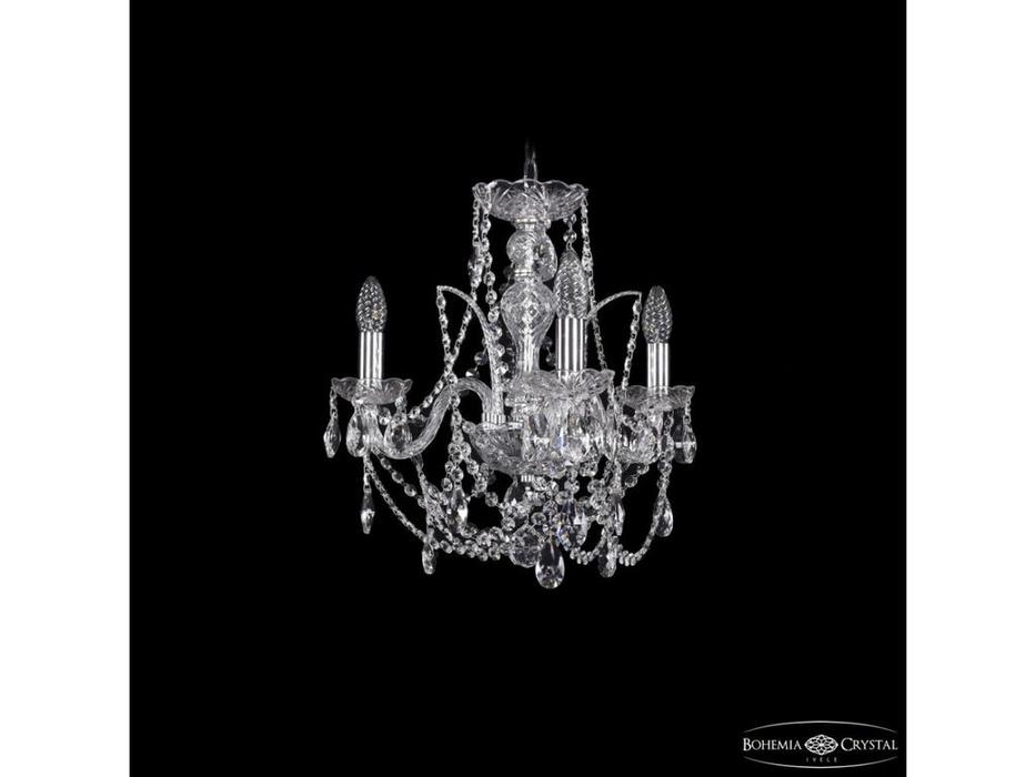 Bohemia Ivele Crystal: 1411/3/141 Ni: люстра хрустальная (прозрачный)