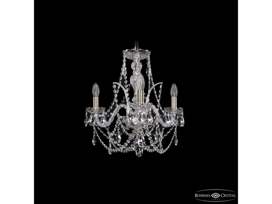 Bohemia Ivele Crystal: 1411/3/160 Pa: люстра хрустальная (прозрачный)