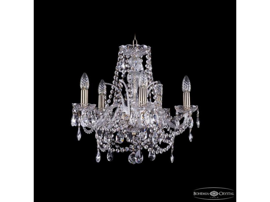Bohemia Ivele Crystal: 1411/5/160 Pa: люстра хрустальная (прозрачный)
