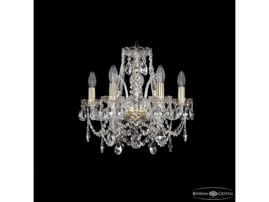 Bohemia Ivele Crystal: 1411/6/141 G: люстра хрустальная (прозрачный)