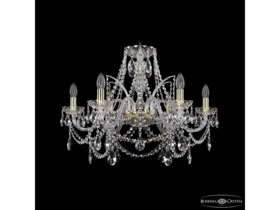 Bohemia Ivele Crystal: 1411/6/240 G: люстра хрустальная (прозрачный)